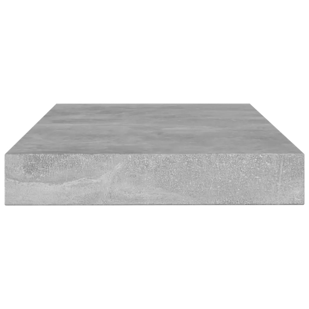 Ripiani Libreria 4pz Grigio Cemento 100x10x1,5cm Multistrato 805370