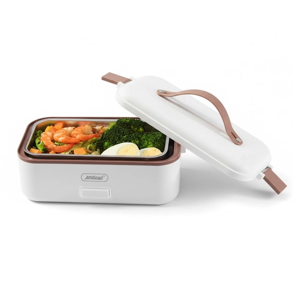 Trade Shop - Scaldavivande Lunch Box Elettrico Contenitore Portatile Per Alimenti 450 Watt Q-jr08 -