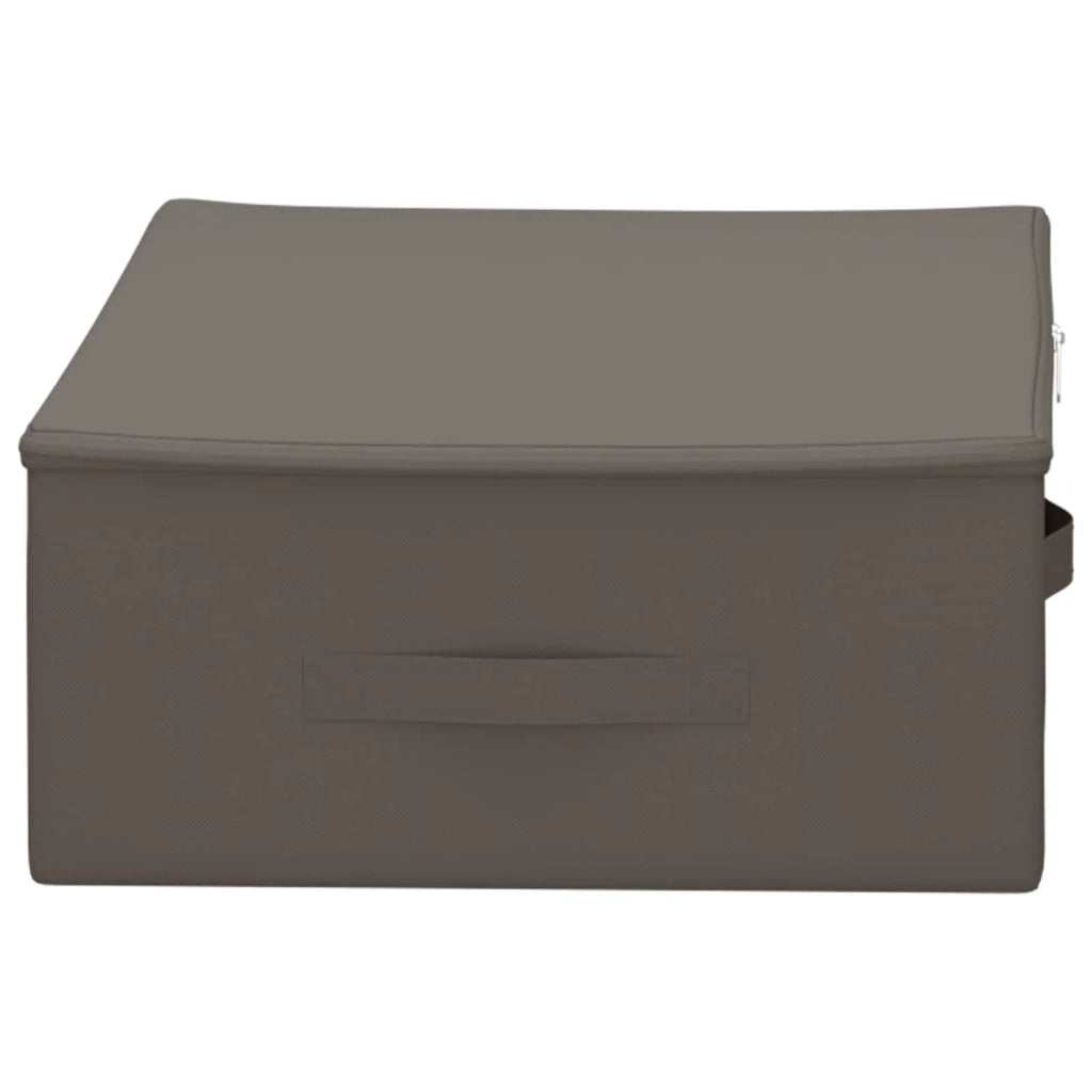 Scatola di Stoccaggio 24 pcs Grigio 70 x 40 x 18 cm 42024637