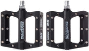 Pedali per Bicicletta - Nylon Vezel - Antiscivolo e Imbottito - Piattaforma Larga - Peso Leggero - Adatti per Biciclette da Corsa e MTB