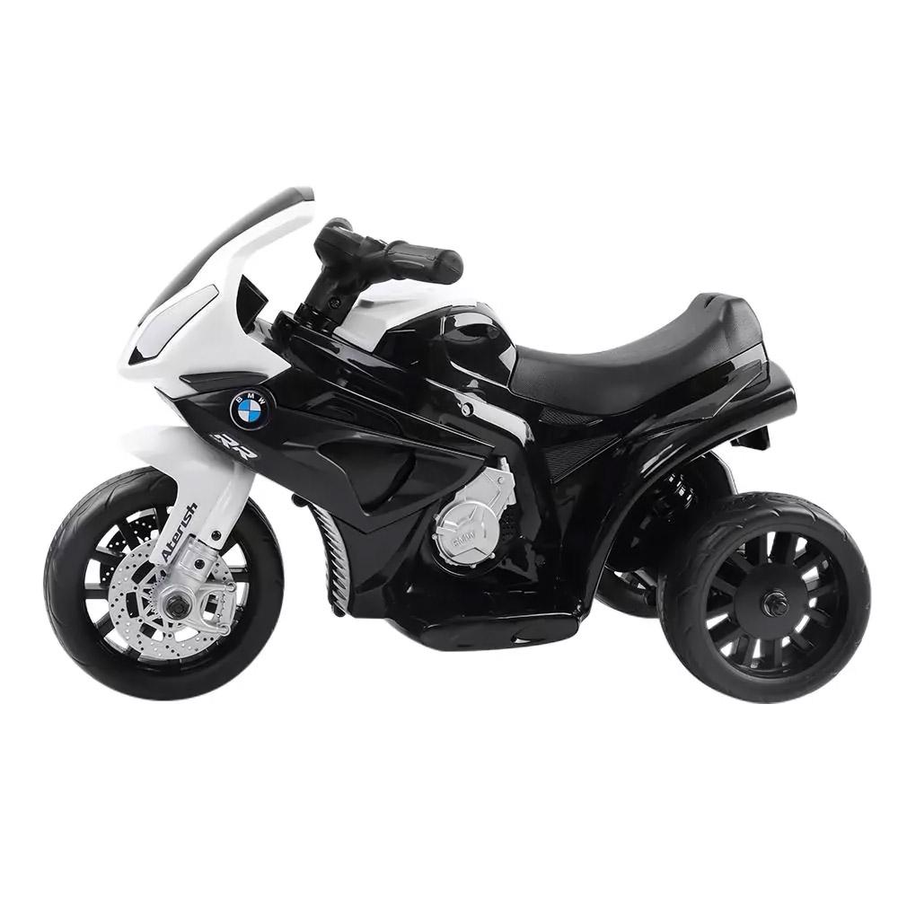 Moto Elettrica per Bambini 6V con Licenza BMW S 1000 RR Bianca