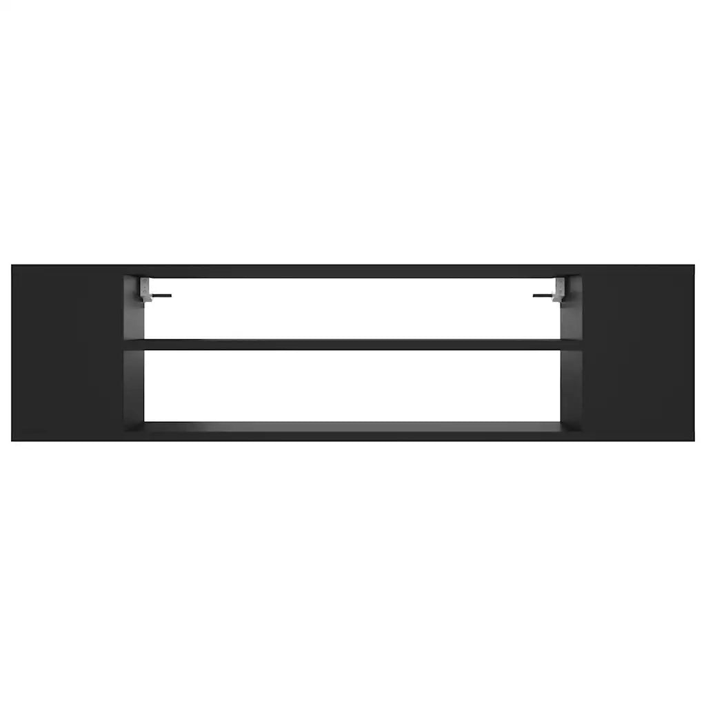 Mobile Porta TV Sospeso Nero 100x30x26,5 cm in Truciolato cod mxl 19249