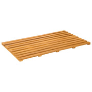 Tappeto da bagno Tinta unita Marrone 80 x 48 x 2,5 cm legno CFW1892715