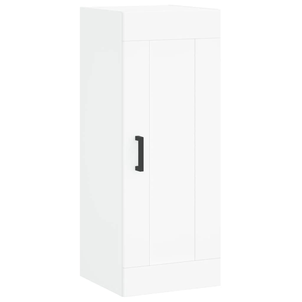 Buffet credenza cassettiera mobiletto mobile contenitore organizer cucina soggiorno salotto alto 34,5 x 34 x 180 cm legno ingegnerizzato bianco 02_0032301