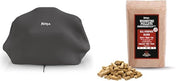 Copertura esterna Premium, adatta per griglie a legna e pellet di legna, miscela universale 900 g, adatta per griglie esterne XSKOGAPBPL2UK