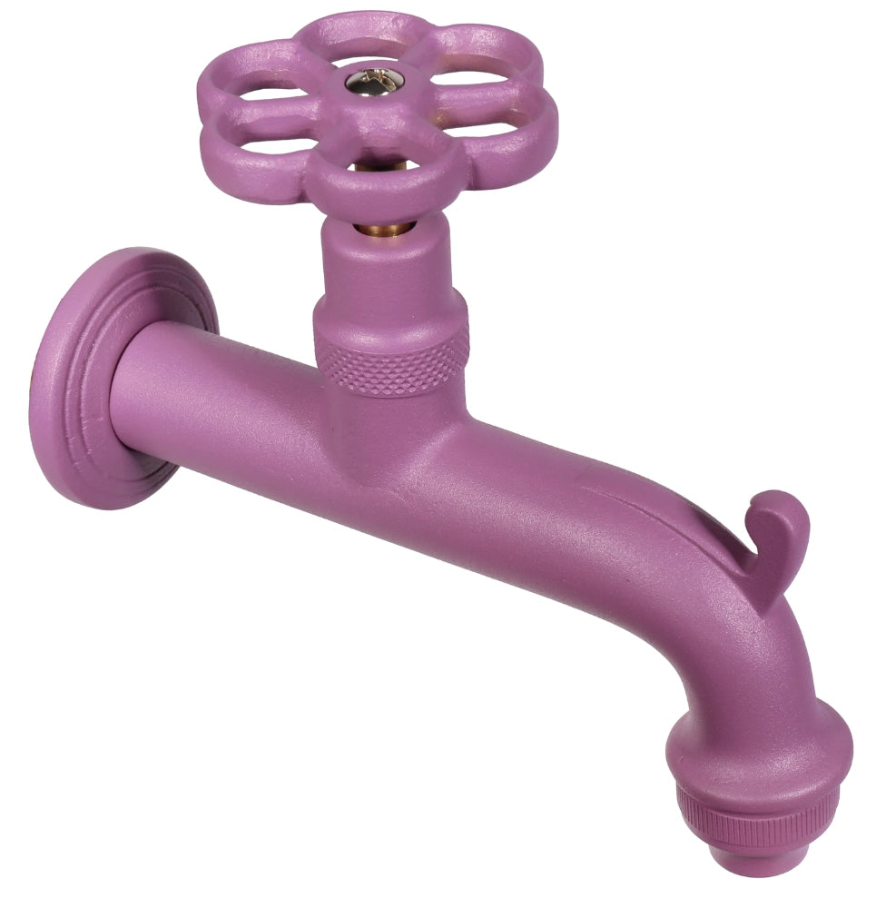 Rubinetto colorato in ottone Belfer Ø 22mm Colore: Viola