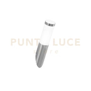 APPLIQUE TOKYO NIKEL 1 LUCE ATTACCO E27 IP44 7,6X37,6CM IN ACCIAIO INOX