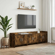 Mobile TV 168 x 33 x 47 cm Rovere Fumo Legno ingegnerizzato 8011207
