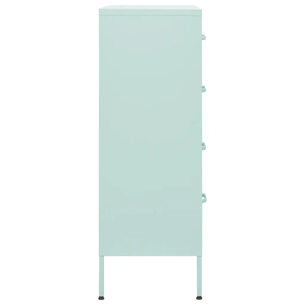 Cassettiera Menta 80x35x101,5 cm in Acciaio cod mxl 72766