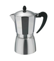 Macchinetta Caffettiera Caffè Mika Polo in Alluminio 12 Tazze