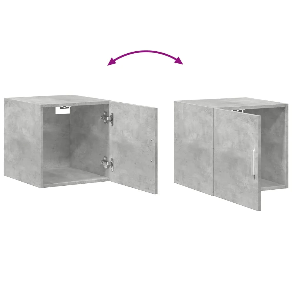 vidaXL Mobile Sottile Grigio Cemento 40x42,5x225 cm in Truciolato