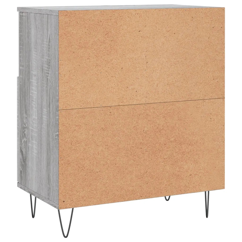 Credenze 2 pz | Madia | Buffet da pranzo | Armadio da pranzo Grigio Sonoma in Legno Multistrato
