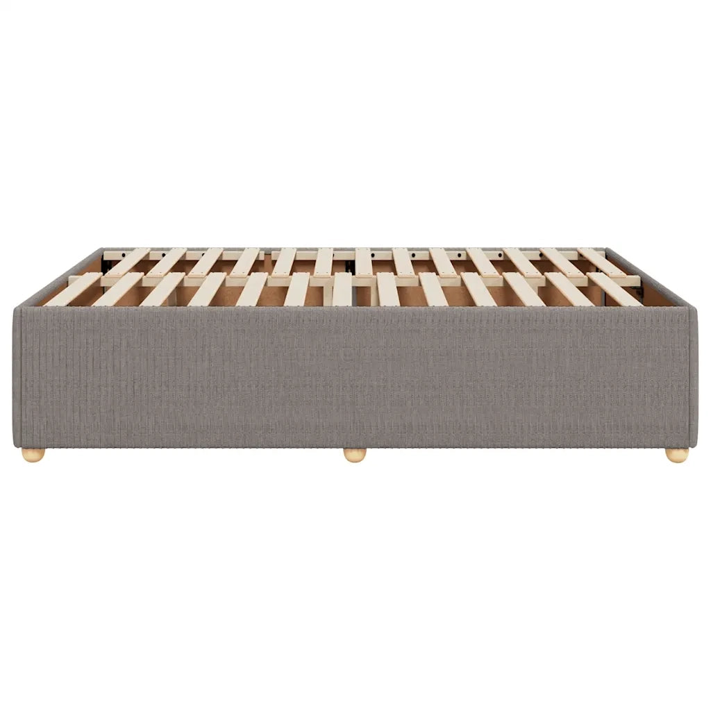 Giroletto senza Materasso Tortora 160x200 cm in Tessuto
