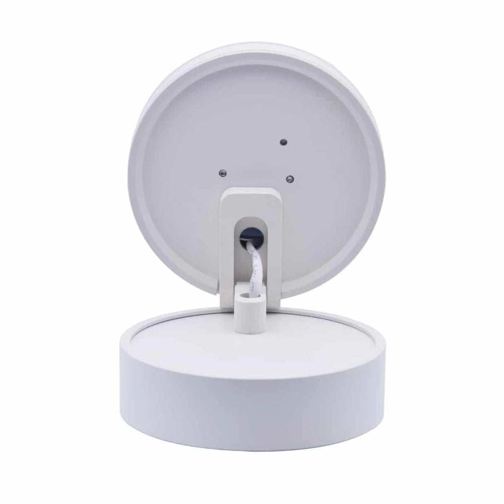 Trade Shop - Faretto Led A Superficie Orientabile 7w Luce Naturale Fredda Calda Bianco F-7w-b -