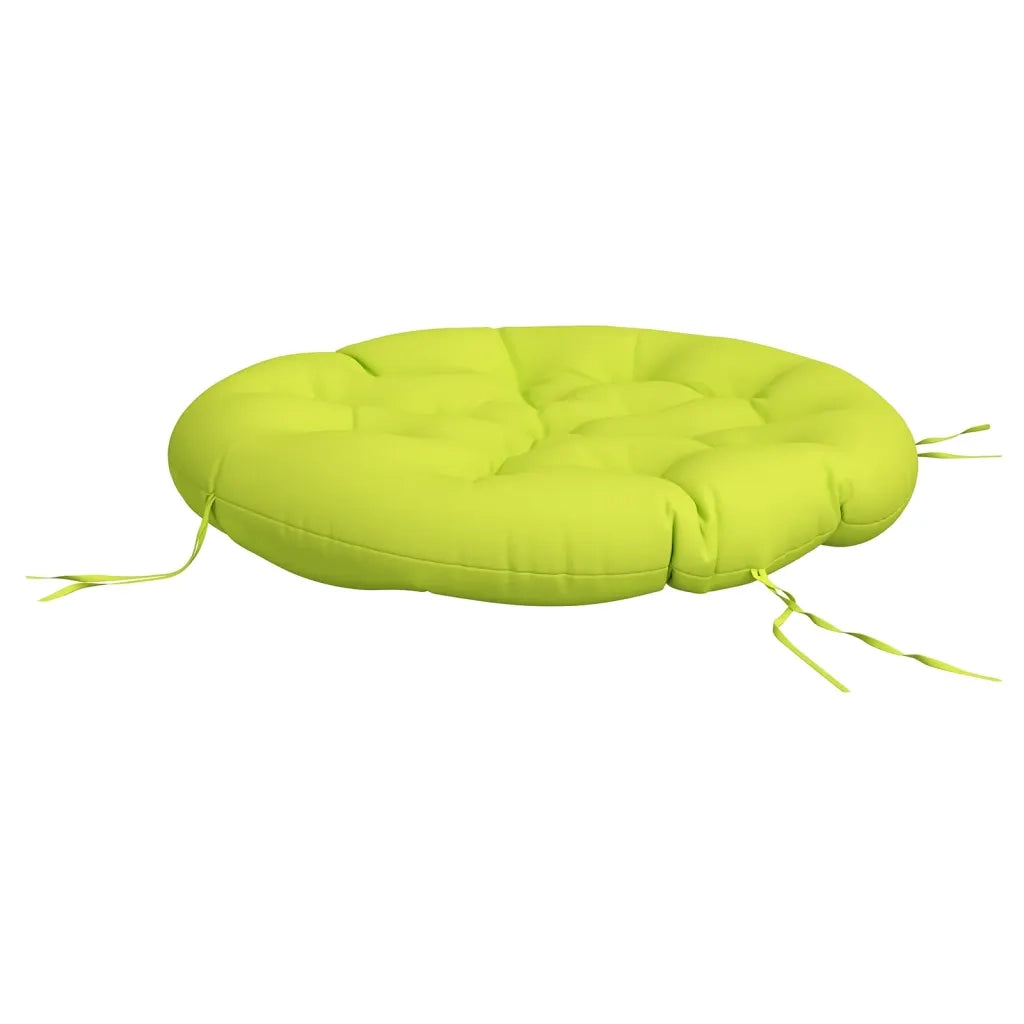Cuscino Rotondo Verde Chiaro Ø 100x11 cm in Tessuto Oxford 361973