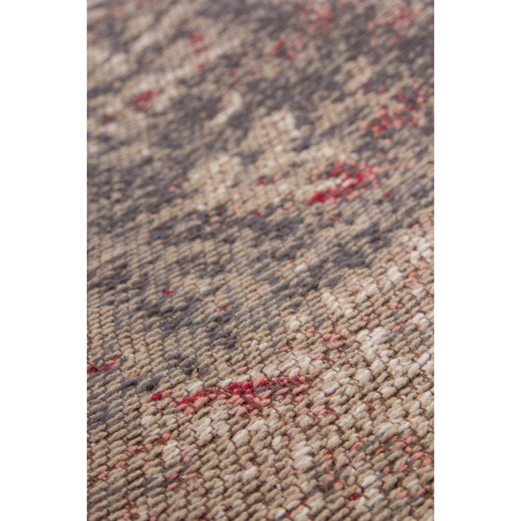 Pouf Solitaire Multicolore in Cotone Patchwork
