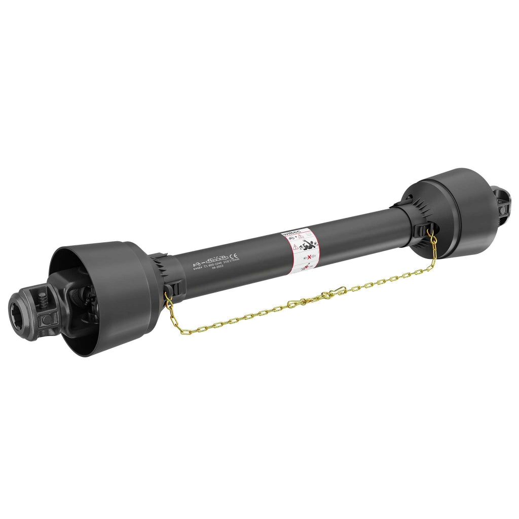 Albero cardanico T1 Giunto cardanico 800-880mm 210Nm 540rpm Cardano 18kW (25CV) 2x 1 3/8" 6 denti