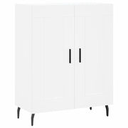 Credenza | Madia | Buffet da pranzo | Armadio da pranzo Bianca 69,5x34x90 cm in Legno Multistrato