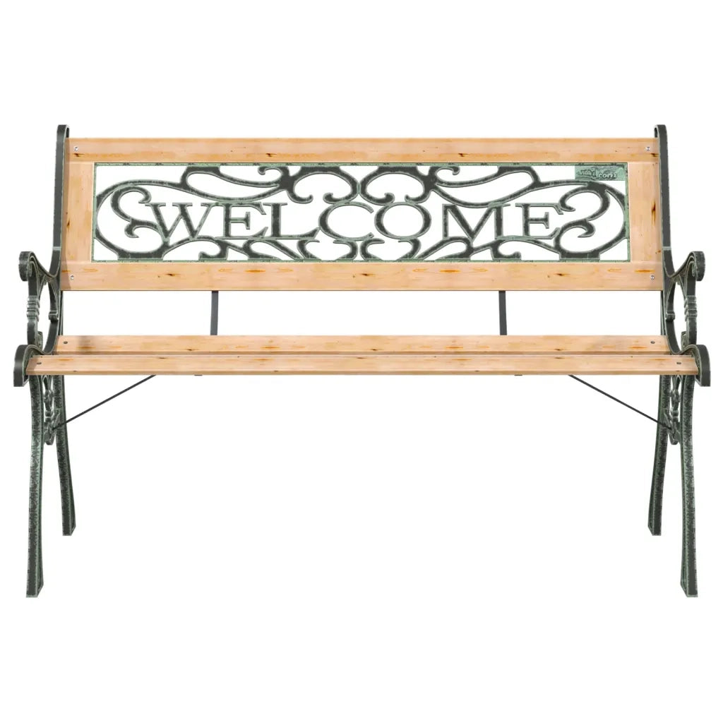 Panchina da Giardino | Panca da Giardino 122 cm in Legno Massello di Abete