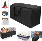 Copertura per divano esterno Borsa di stivaggio per divano esterno - copertura per divano esterno con maniglia di trasporto - alberi di Natale (122 x 39 x 55 cm) Copertura per divano esterno