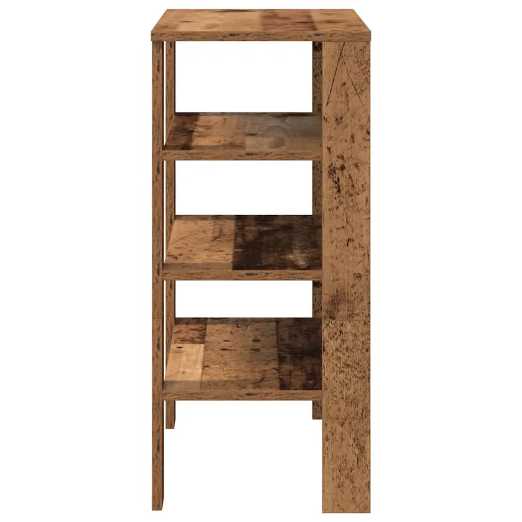 vidaXL Scarpiera Legno Vecchio 61x32x70 cm in Truciolato