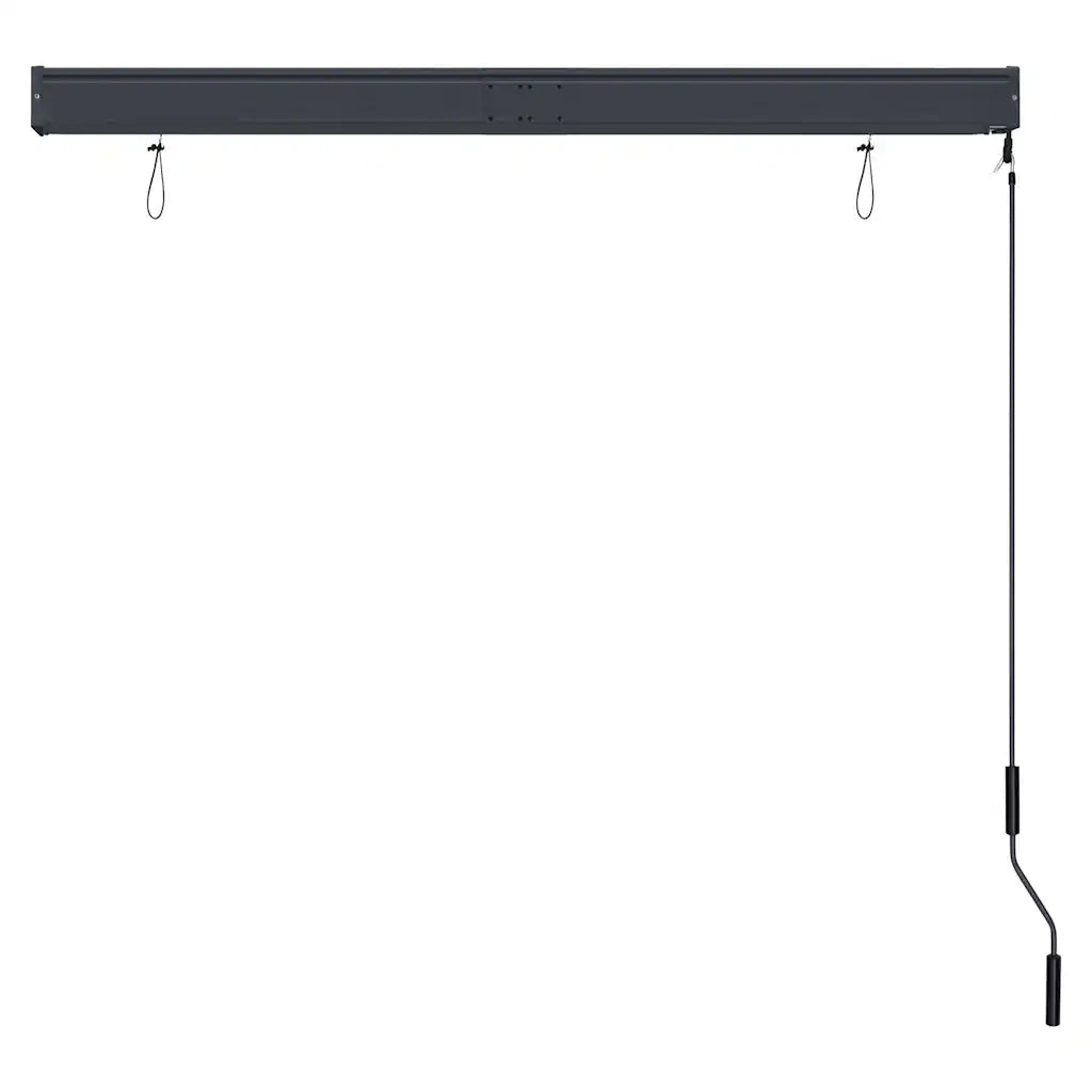 Tenda a Rullo per Esterni 140x250 cm Arancione e Marrone