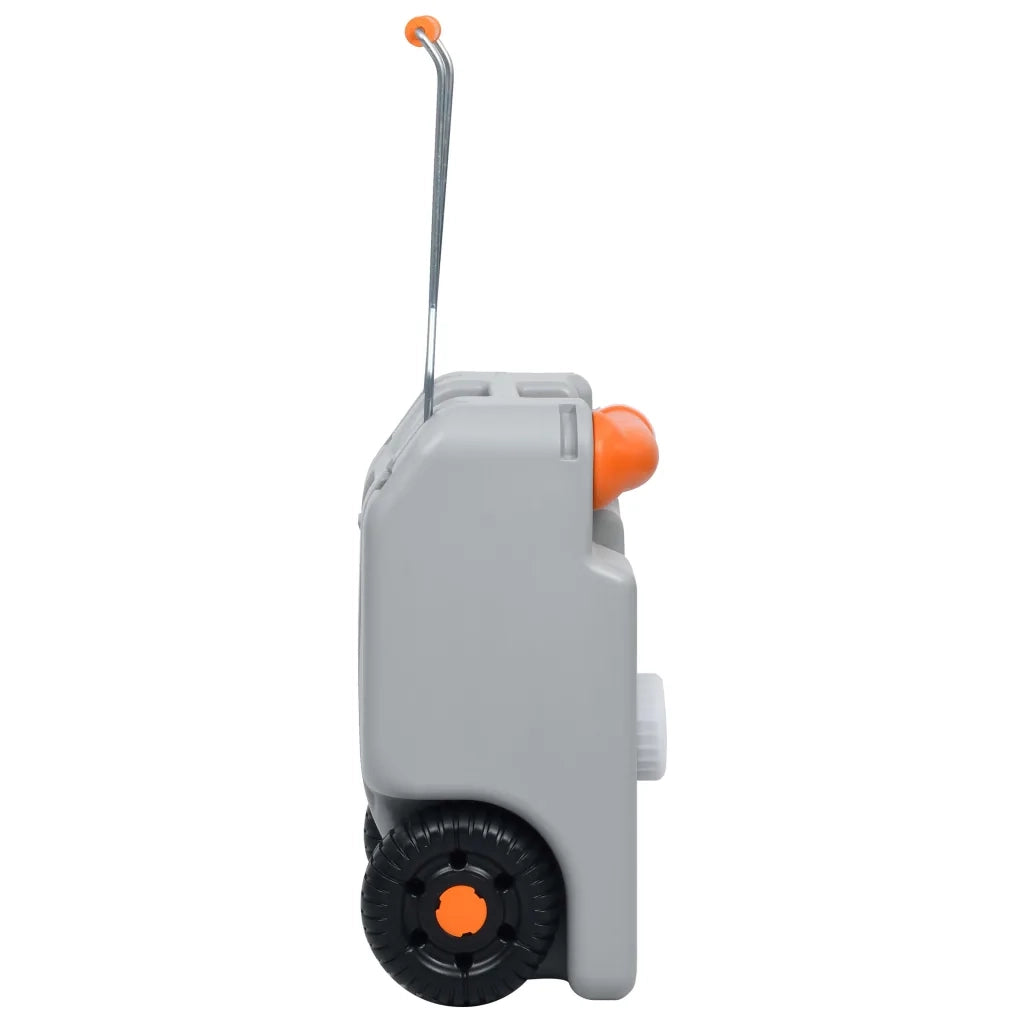 Serbatoio d'Acqua con Ruote per Campeggio 25 L Grigio CFW3384798