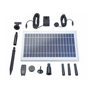 Pontec PondoSolar Control - pompa per laghetto ad energia solare con batteria ricaricabile Modello: 600