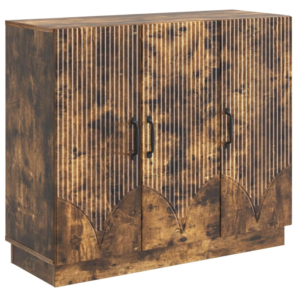 Credenza Rovere Fumo 89 x 34,5 x 77 cm Legno ingegnerizzato 895340