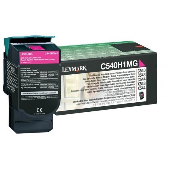 LEXMARK TONER MAGENTA ALTA RESA RET.PROG C54X X54X 2K PAG