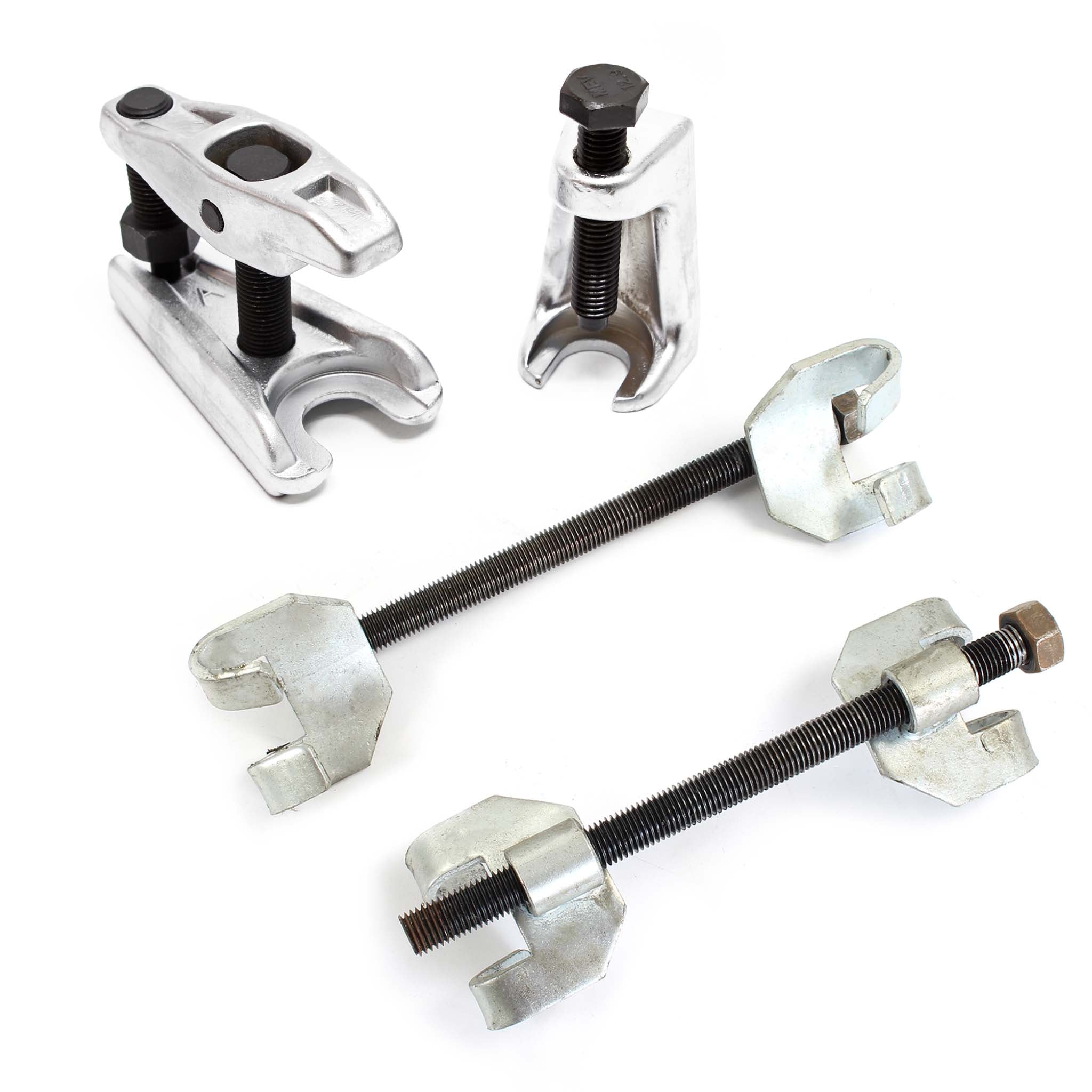 Set 4 pz. 355mm (14") Compressore molle sospensioni con estrattore per giunti sferici