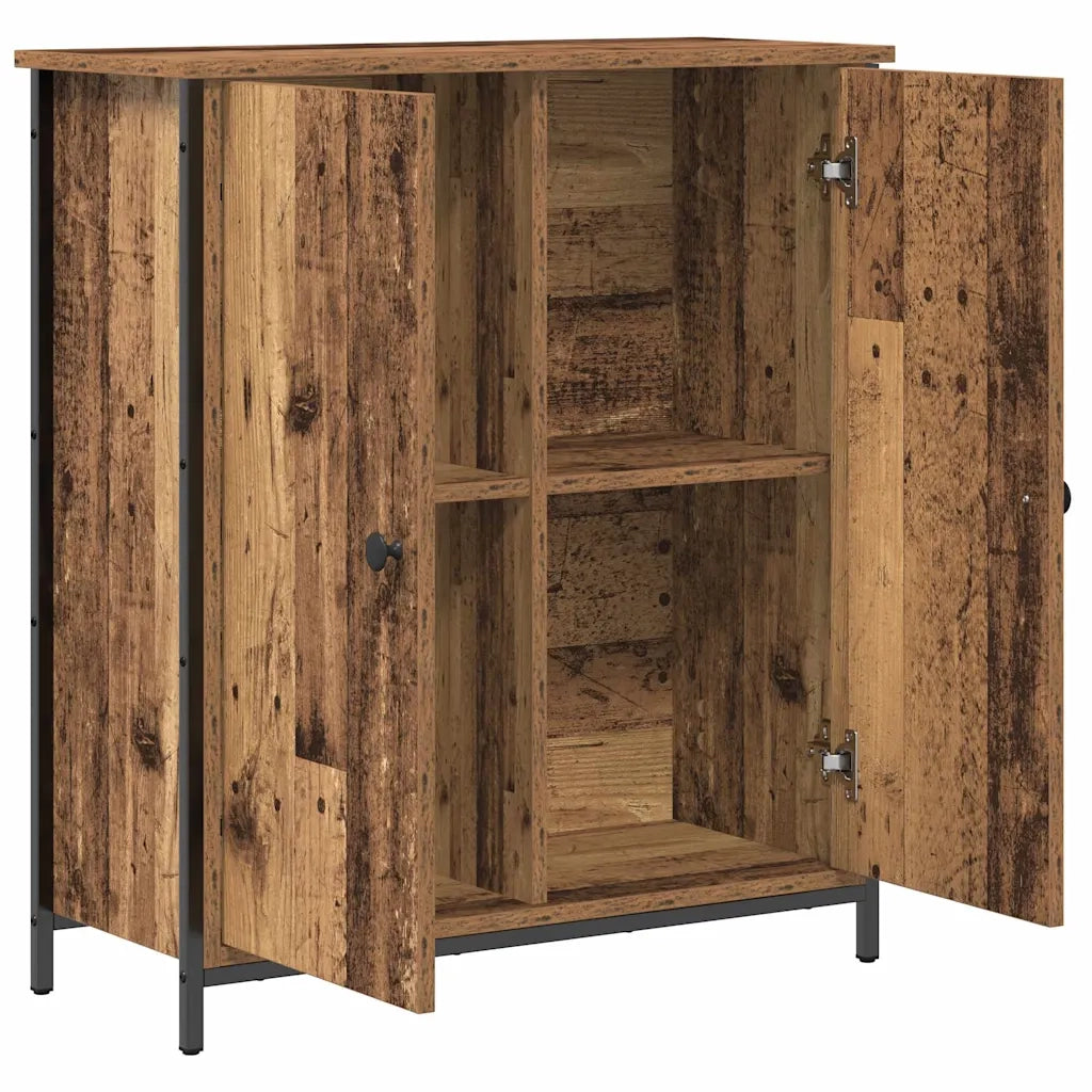 Credenza | Madia | Buffet da pranzo | Armadio da pranzo Legno vecchio 70 x 30 x 80 cm Legno multistrato
