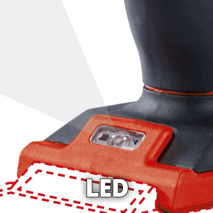 Einhell TE-CD 18/40 Li-Solo 1500 Giri/min Senza chiave 1,1 kg Nero, Rosso