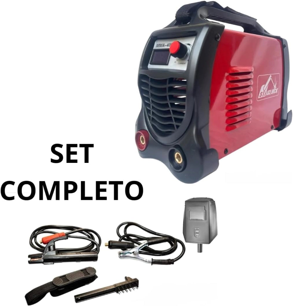 Saldatrice Inverter 400 Ampere, Saldatrice a Elettrodo per Saldatura con Inverter