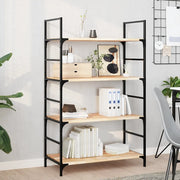 vidaXL Mensole da Parete 4 pz 80x40x2 cm Legno Acacia Non Trattato