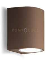 GES902- APPLIQUE RUGGINE 1 LUCE ATTACCO GU10 IP44 6,8X10CM