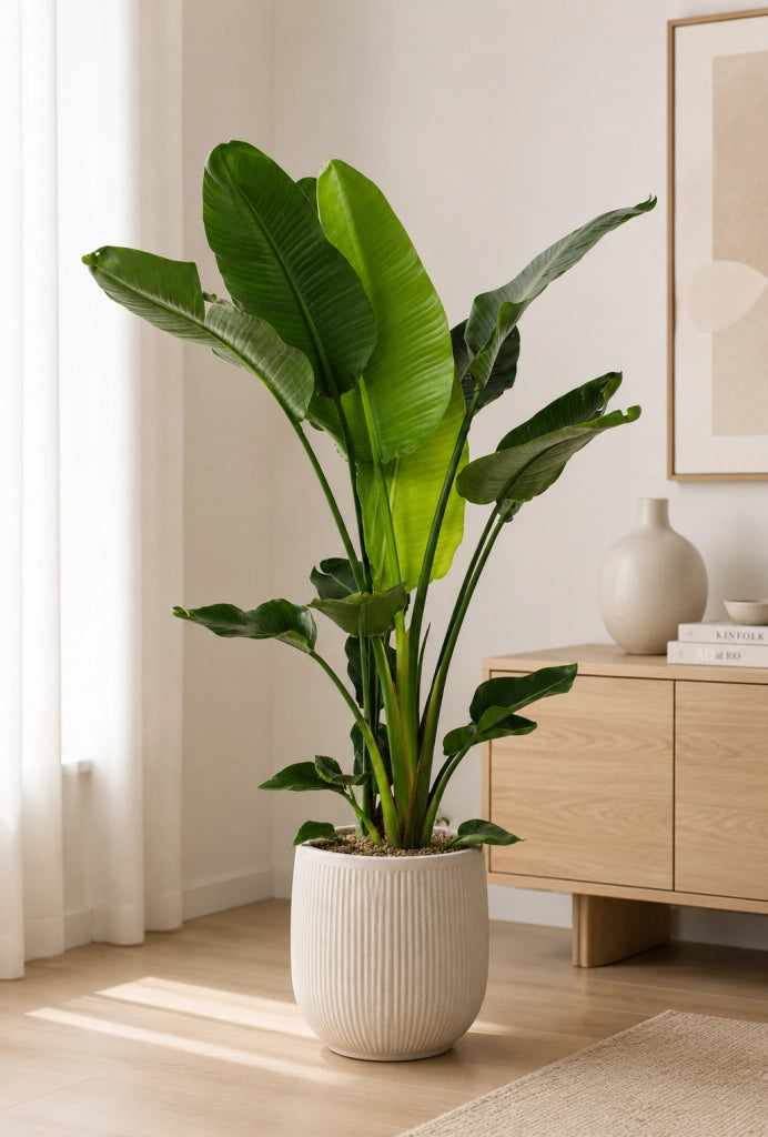 Gardenaria Strelitzia nicolai - Pianta da interno ornamentale Altezza: 120/150 cm (vaso 28)