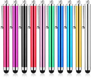 Stilo universale a 10 pezzi - Materiale in lega di alluminio - Misura 11 x 1,3 cm - Ideale per disegnare e prendere appuntamenti