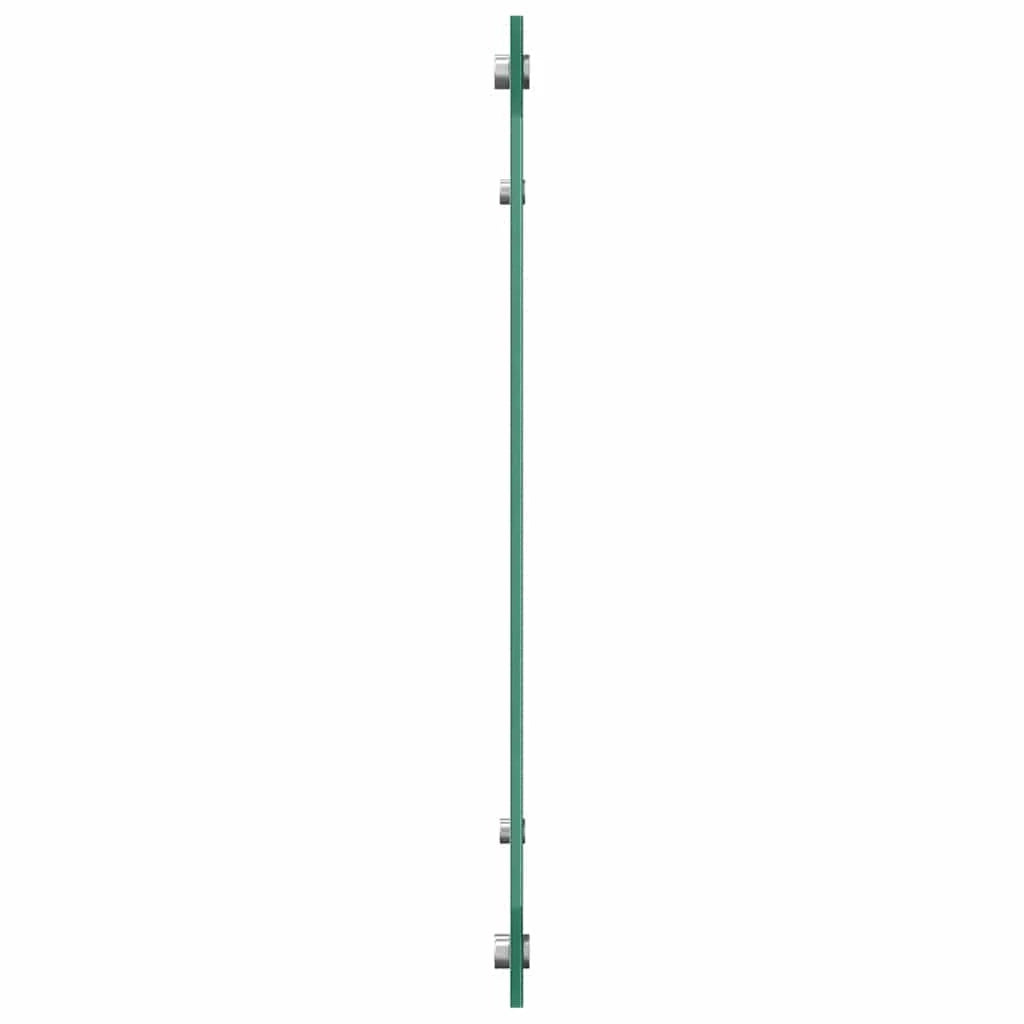Set di 2 paraschizzi da cucina moderni e resistenti al calore 80 x 60 cm in vetro temperato bianco 02_0056287