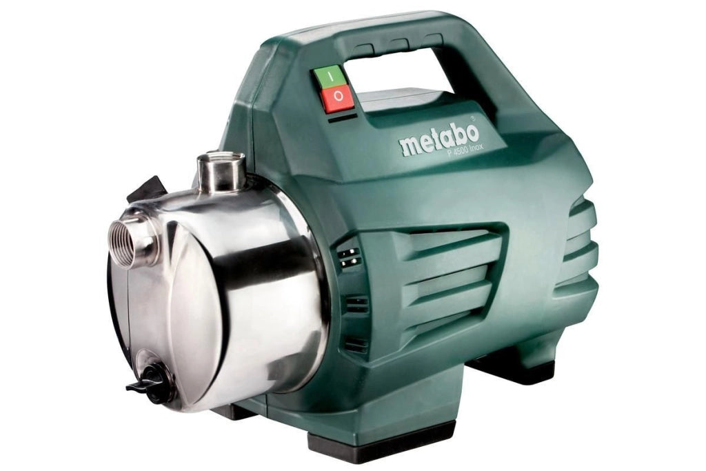 Metabo 600965000 P 4500 Inox Pompa ad immersione 1300 W 48 m 4500 l-h colore Verde Acciaio inox
