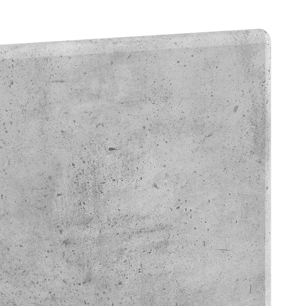 Testiera da Muro BREDA Grigio Cemento Legno ingegnerizzato 897608
