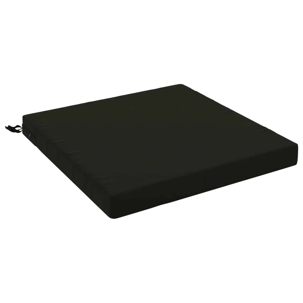 Cuscino per Sedia in Unico Pezzo SOEST 100% Poliestere Nero 944731