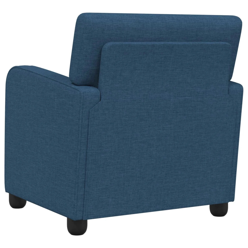 Poltrona Blu Tessuto 42043401