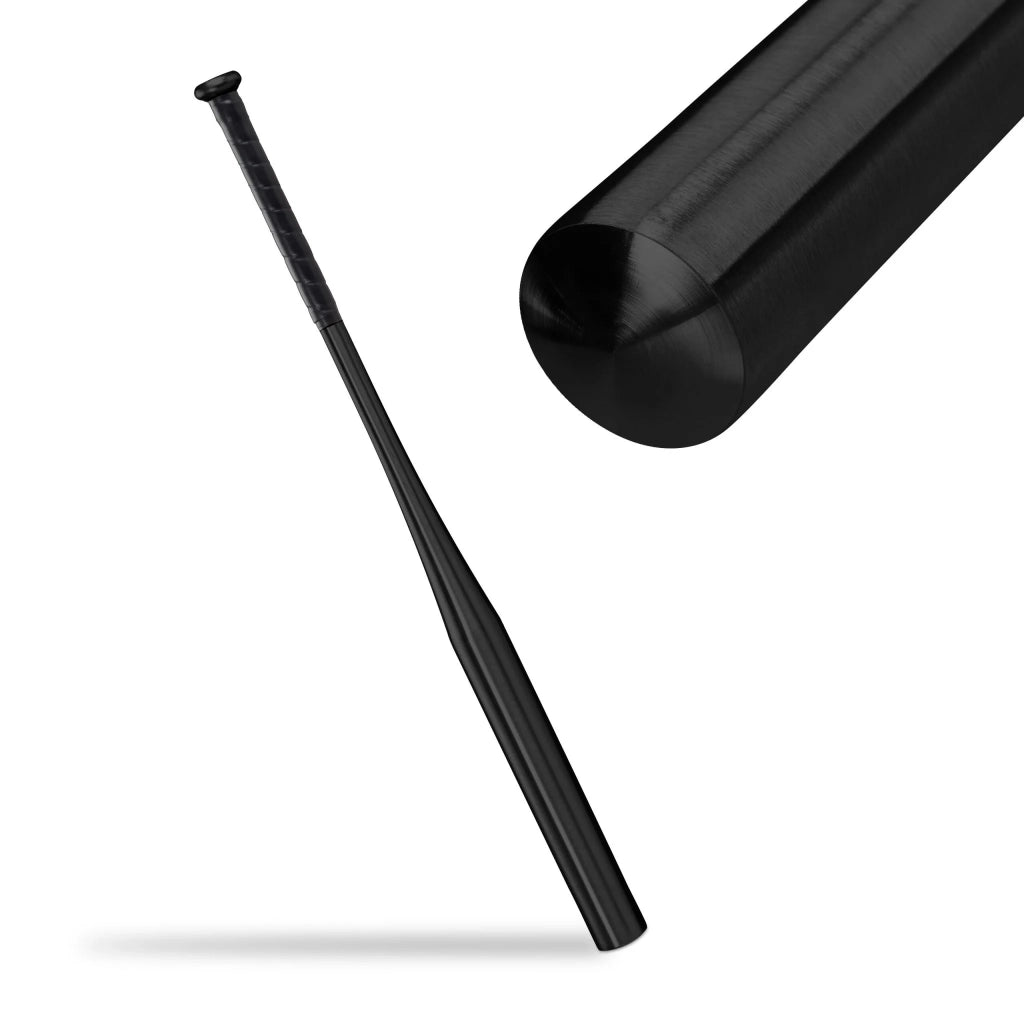 Mazza da baseball leggera da esterno 83 x 8 x 8 cm per palle morbide impugnatura ergonomica in alluminio nero 13_0013169
