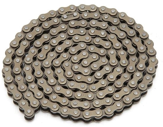 Catena per Cicli da 49cc - Acciaio Inossidabile - Diametro 6 mm - Larghezza 7,5 mm - Facile da Installare