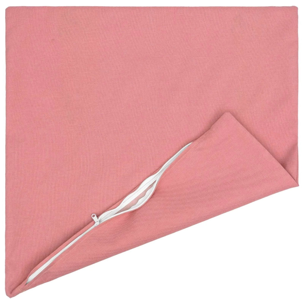 Federa 2 pz HEERLEN Rosa 55 x 55 cm Tessuto 912219