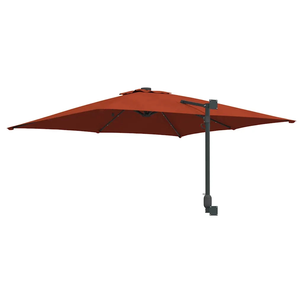 Ombrello da giardino Terracotta 248,5 x 247,5 x 160 cm 42003256