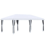 GAZEBO DA GIARDINO 6X3 M PIEGHEVOLE CON ZANZARIERA E BORSA DI TRASPORTO, CREMA