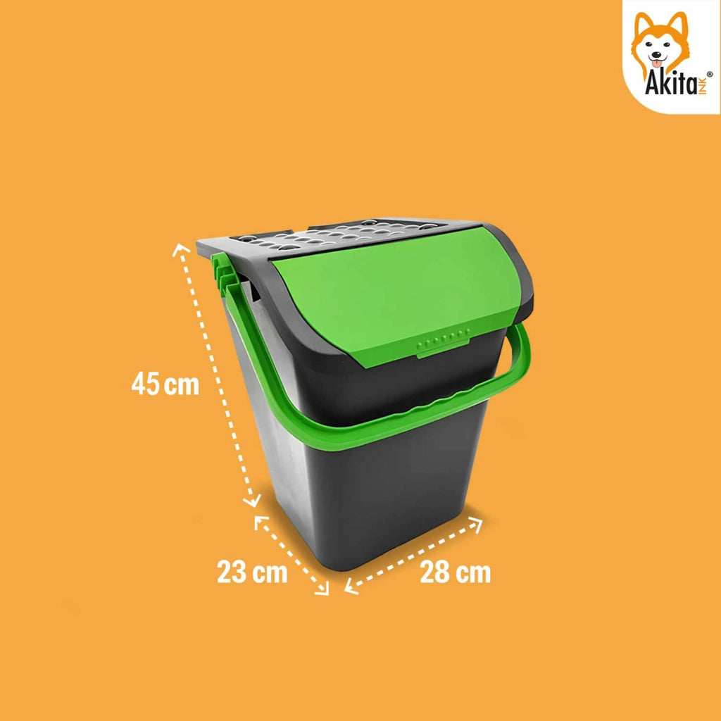 Akitaink Set 3 Pattumiere 35L Differenziata
