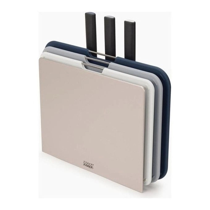Joseph Joseph Nest tagliere da cucina Rettangolare Acciaio inossidabile Grigio